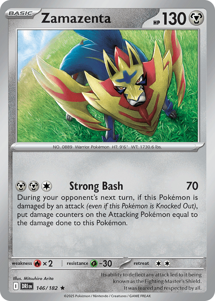 Zamazenta, kortbilde fra pokemontcg.io