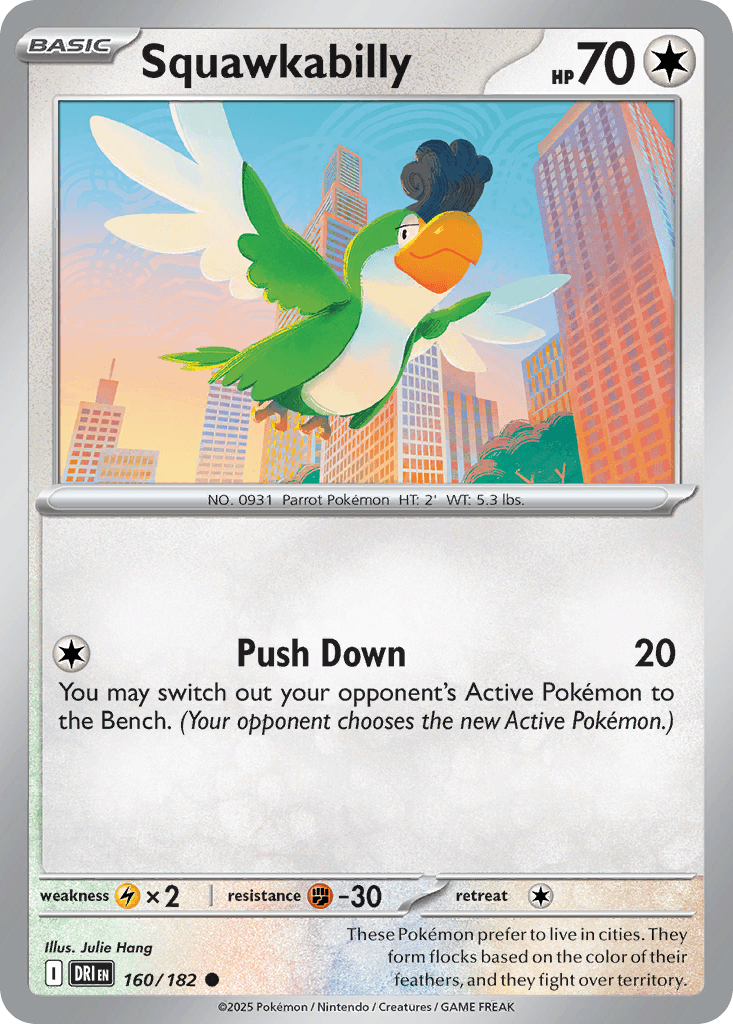 Squawkabilly, kortbilde fra pokemontcg.io