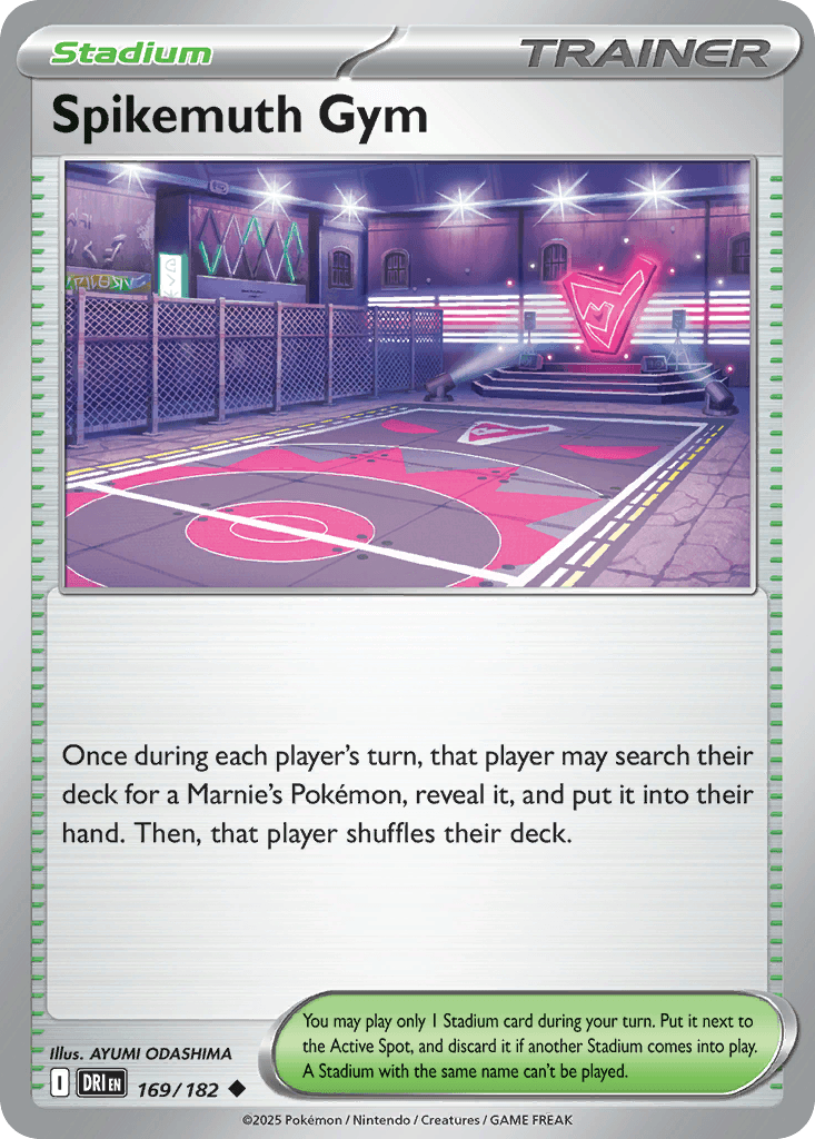 Spikemuth Gym, kortbilde fra pokemontcg.io