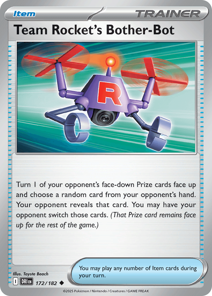 Team Rocket's Bother-Bot, kortbilde fra pokemontcg.io