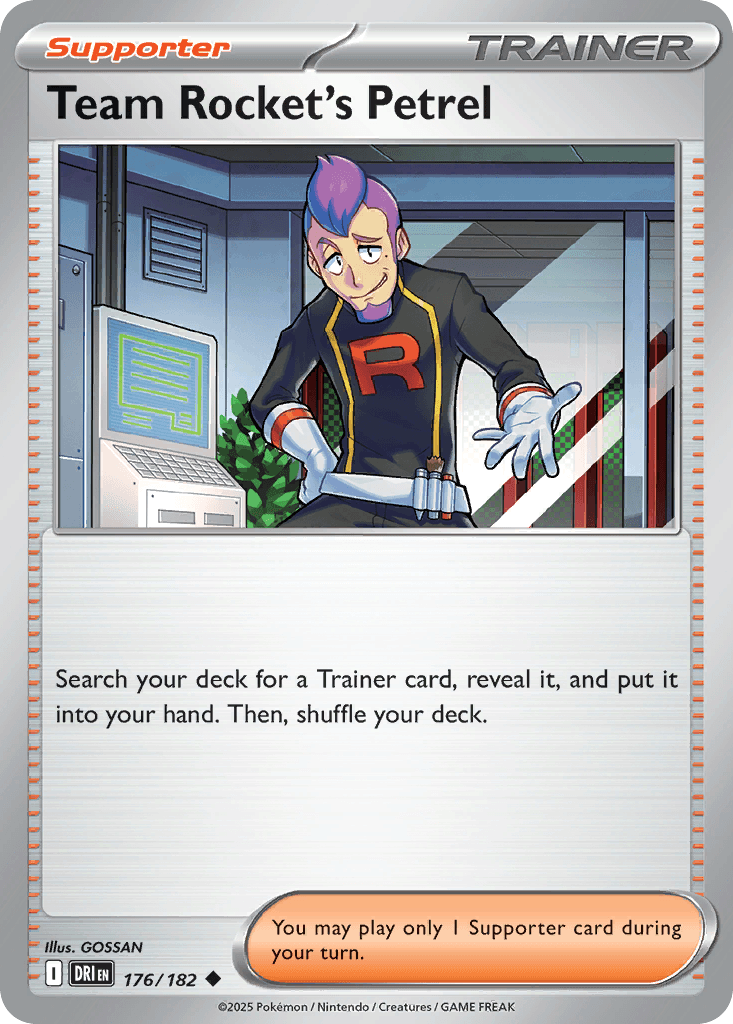 Team Rocket's Petrel, kortbilde fra pokemontcg.io