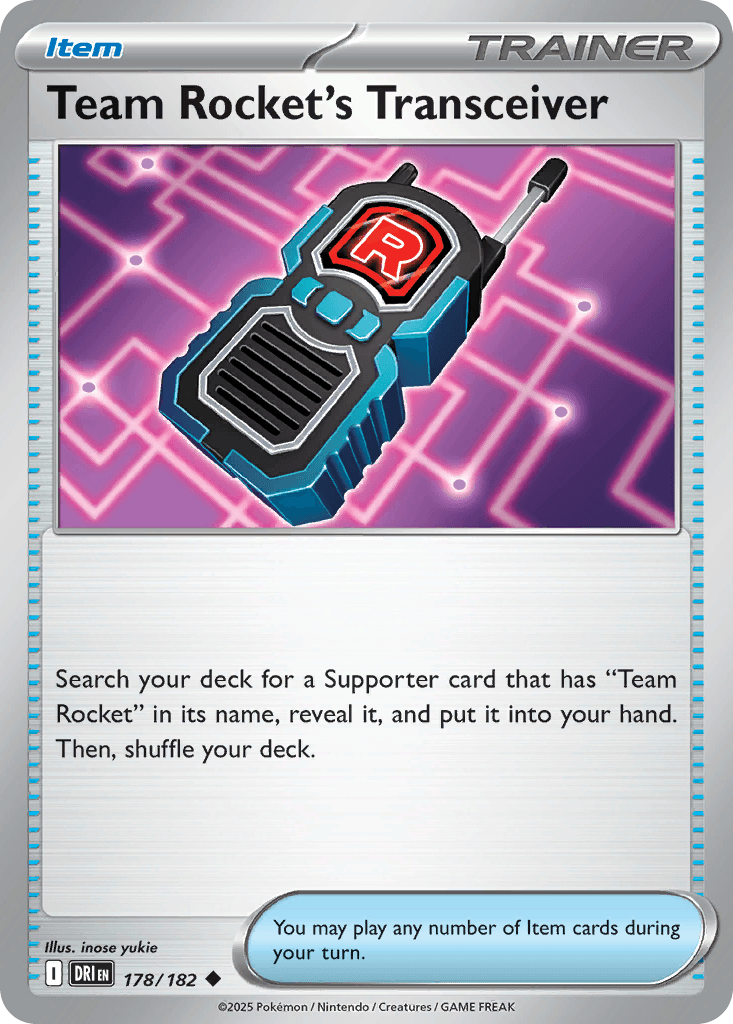 Team Rocket's Transceiver, kortbilde fra pokemontcg.io