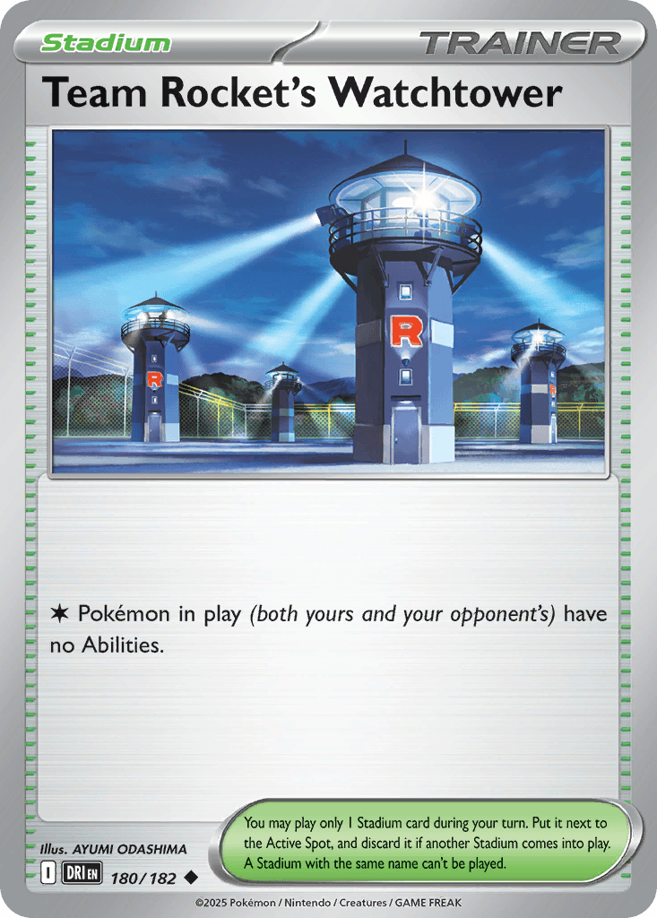 Team Rocket's Watchtower, kortbilde fra pokemontcg.io