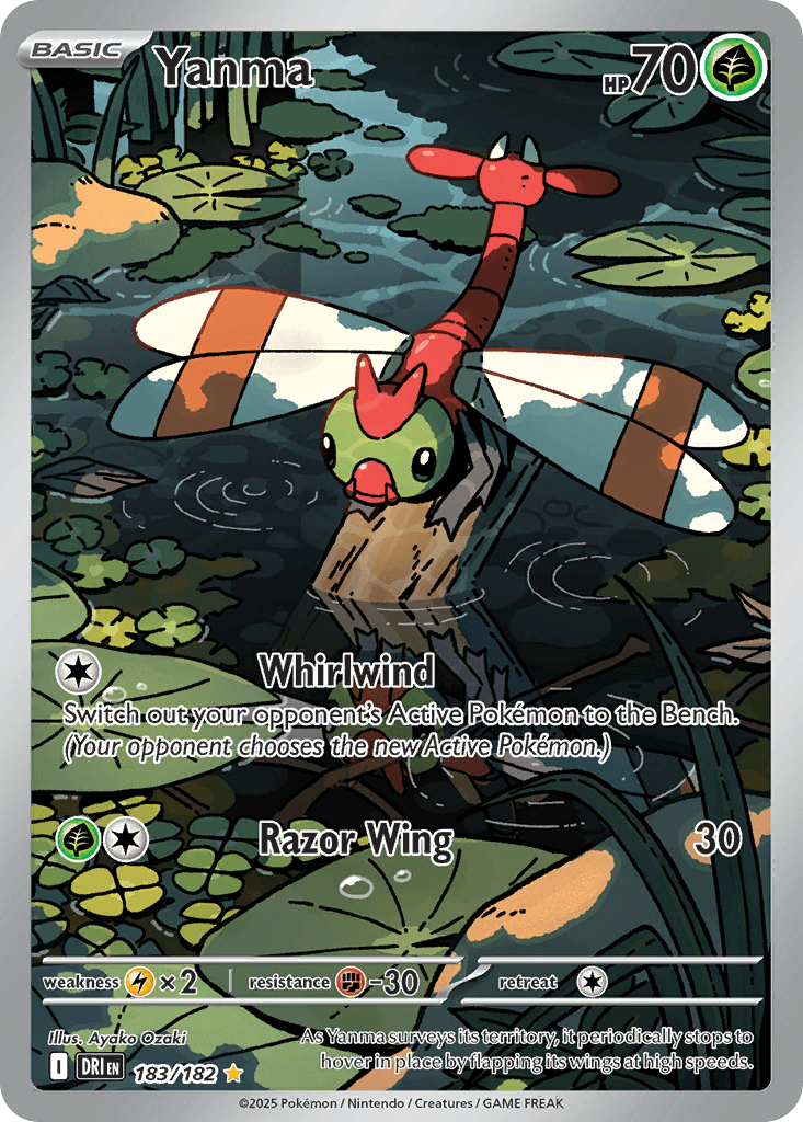 Yanma, kortbilde fra pokemontcg.io