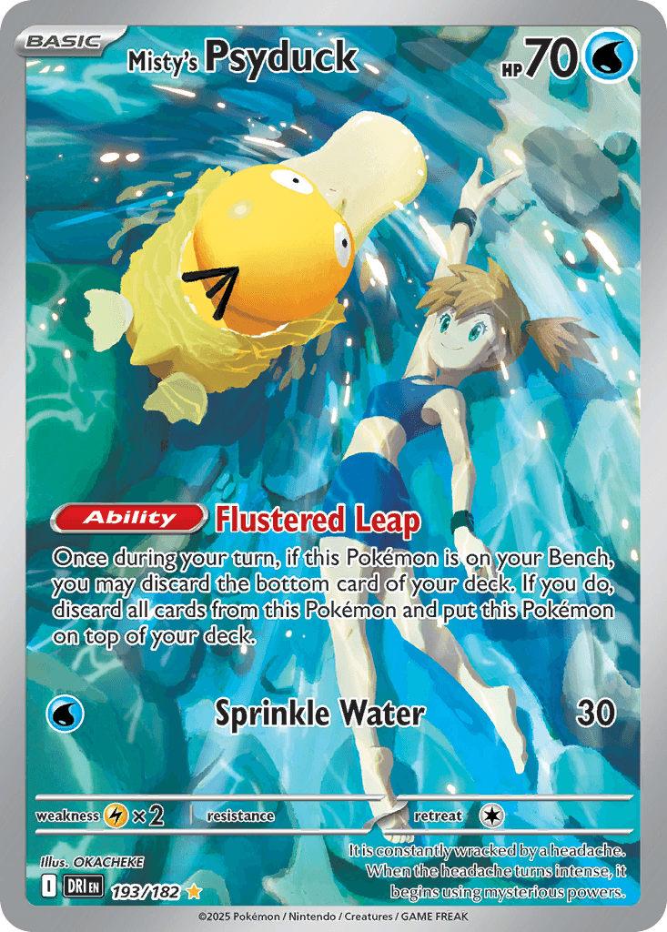 Misty's Psyduck, kortbilde fra pokemontcg.io