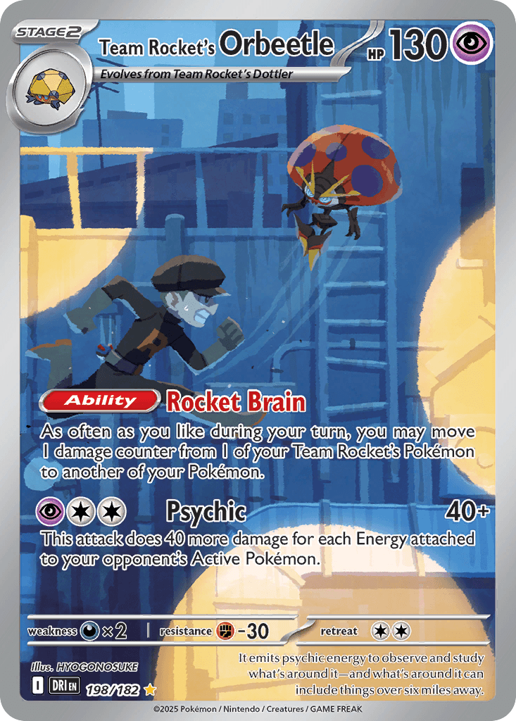 Team Rocket's Orbeetle, kortbilde fra pokemontcg.io