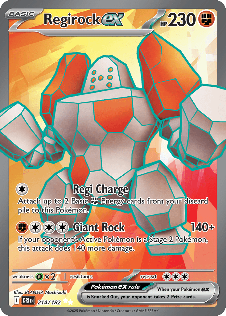 Regirock ex, kortbilde fra pokemontcg.io