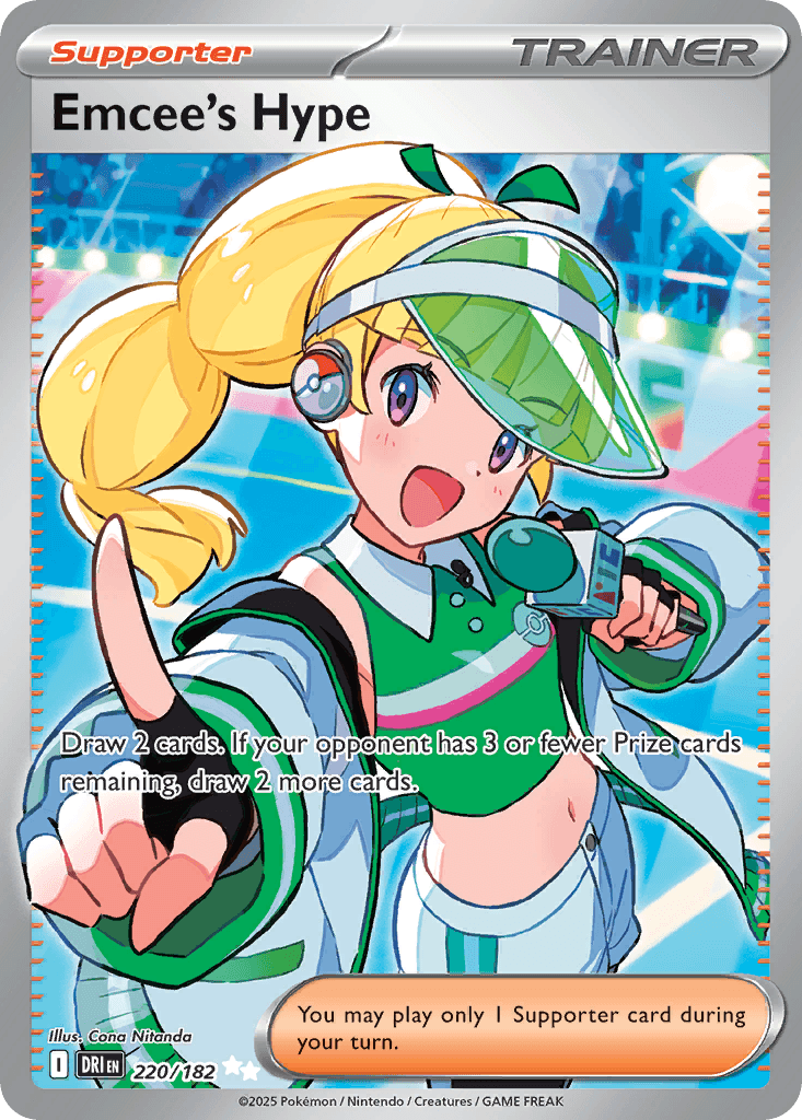 Emcee's Hype, kortbilde fra pokemontcg.io