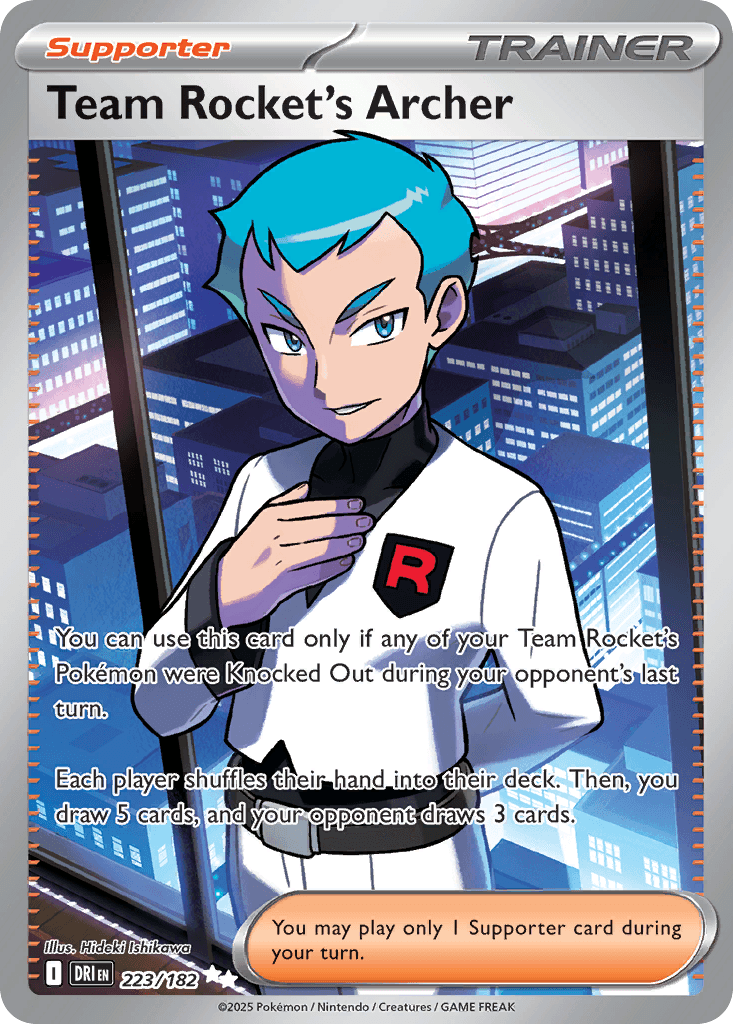 Team Rocket's Archer, kortbilde fra pokemontcg.io