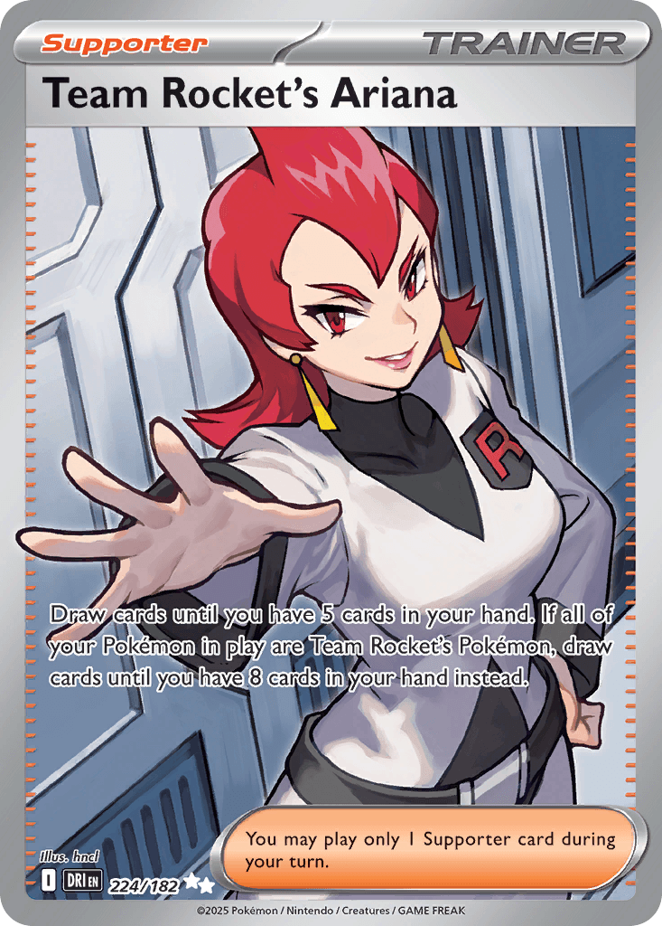 Team Rocket's Ariana, kortbilde fra pokemontcg.io