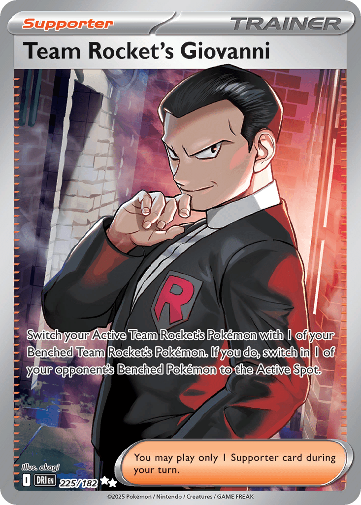 Team Rocket's Giovanni, kortbilde fra pokemontcg.io