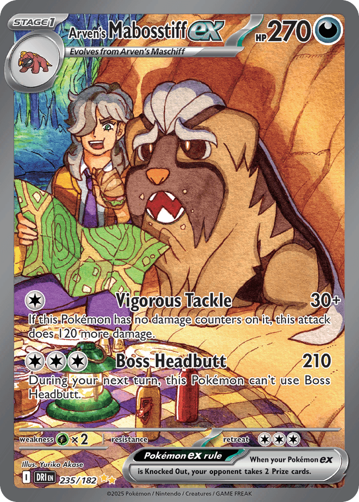 Arven's Mabosstiff ex, kortbilde fra pokemontcg.io