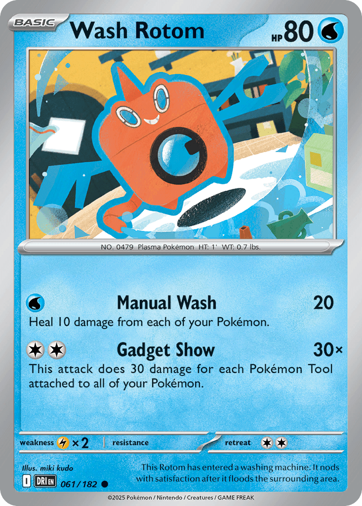 Wash Rotom, kortbilde fra pokemontcg.io