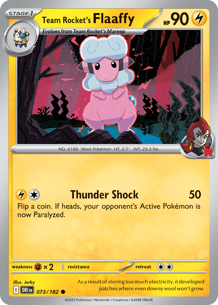 Team Rocket's Flaaffy, kortbilde fra pokemontcg.io