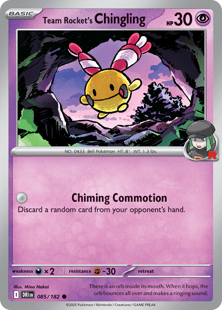 Team Rocket's Chingling, kortbilde fra pokemontcg.io