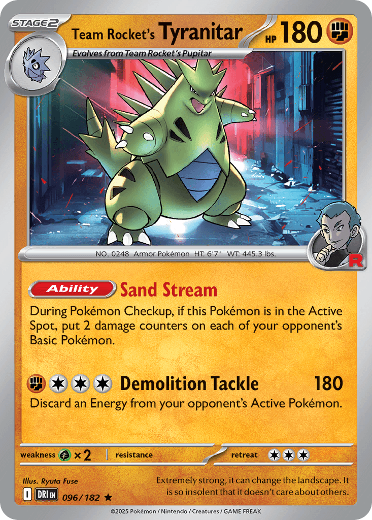 Team Rocket's Tyranitar, kortbilde fra pokemontcg.io