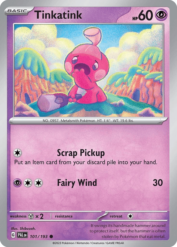 Tinkatink, kortbilde fra pokemontcg.io