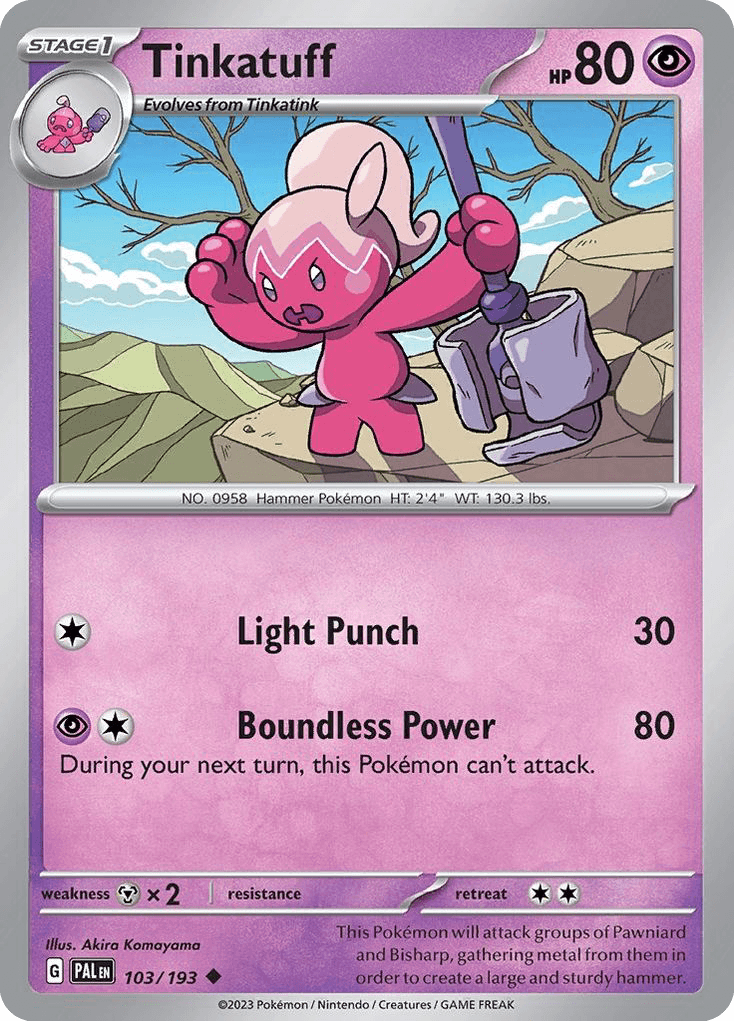 Tinkatuff, kortbilde fra pokemontcg.io