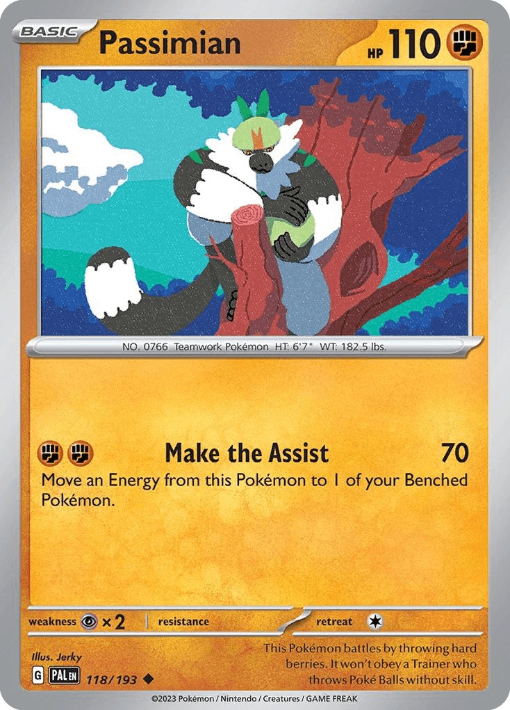 Passimian, kortbilde fra pokemontcg.io
