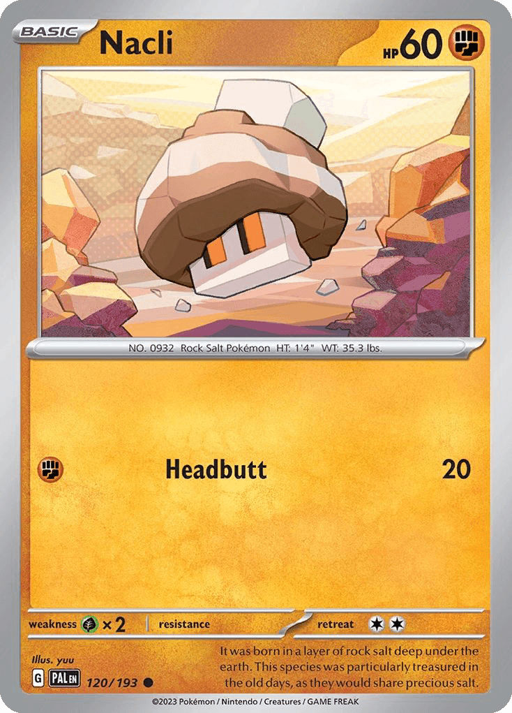 Nacli, kortbilde fra pokemontcg.io