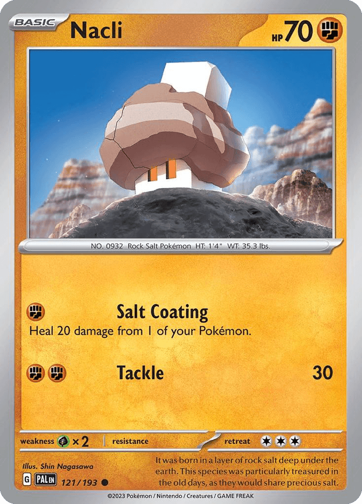 Nacli, kortbilde fra pokemontcg.io