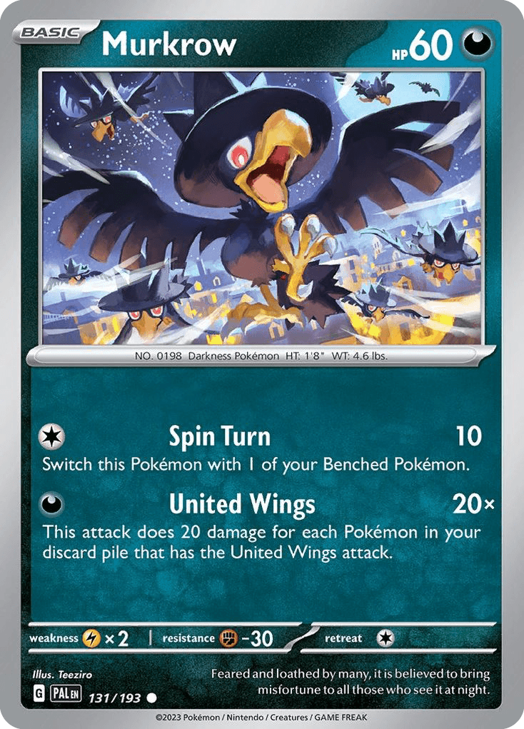 Murkrow, kortbilde fra pokemontcg.io