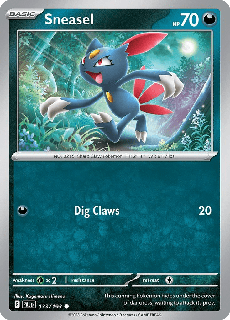 Sneasel, kortbilde fra pokemontcg.io