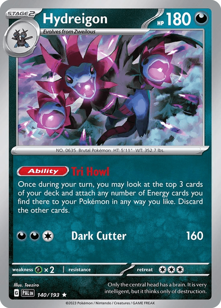 Hydreigon, kortbilde fra pokemontcg.io