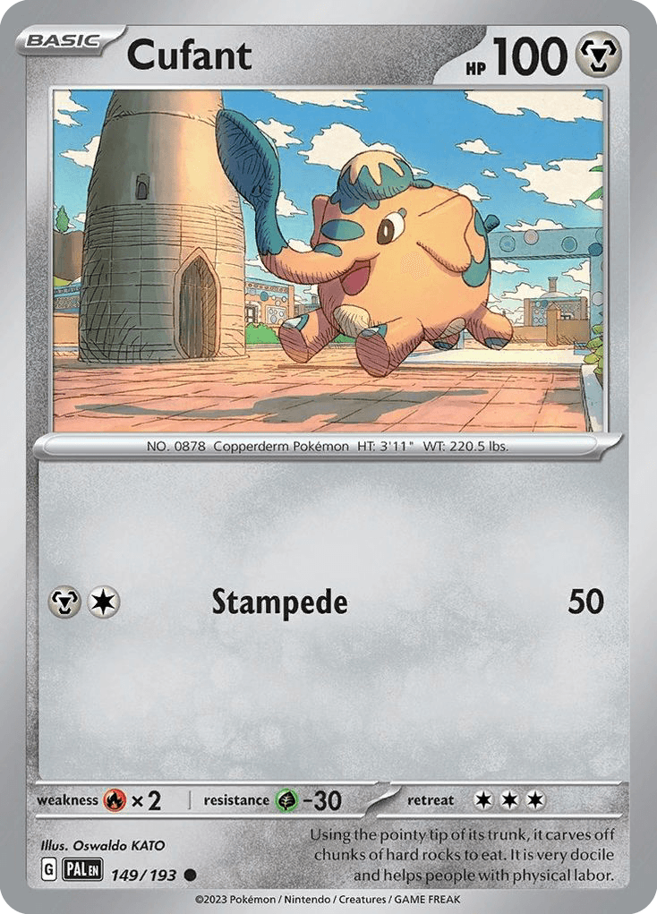 Cufant, kortbilde fra pokemontcg.io