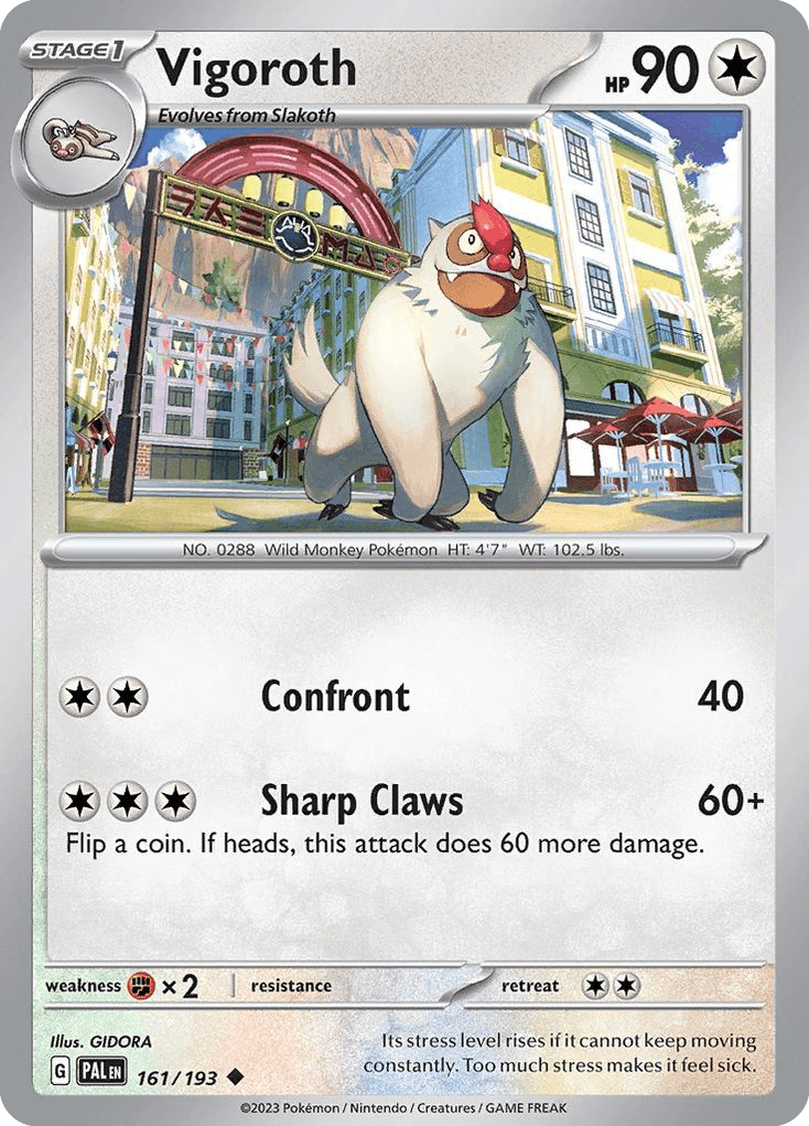 Vigoroth, kortbilde fra pokemontcg.io