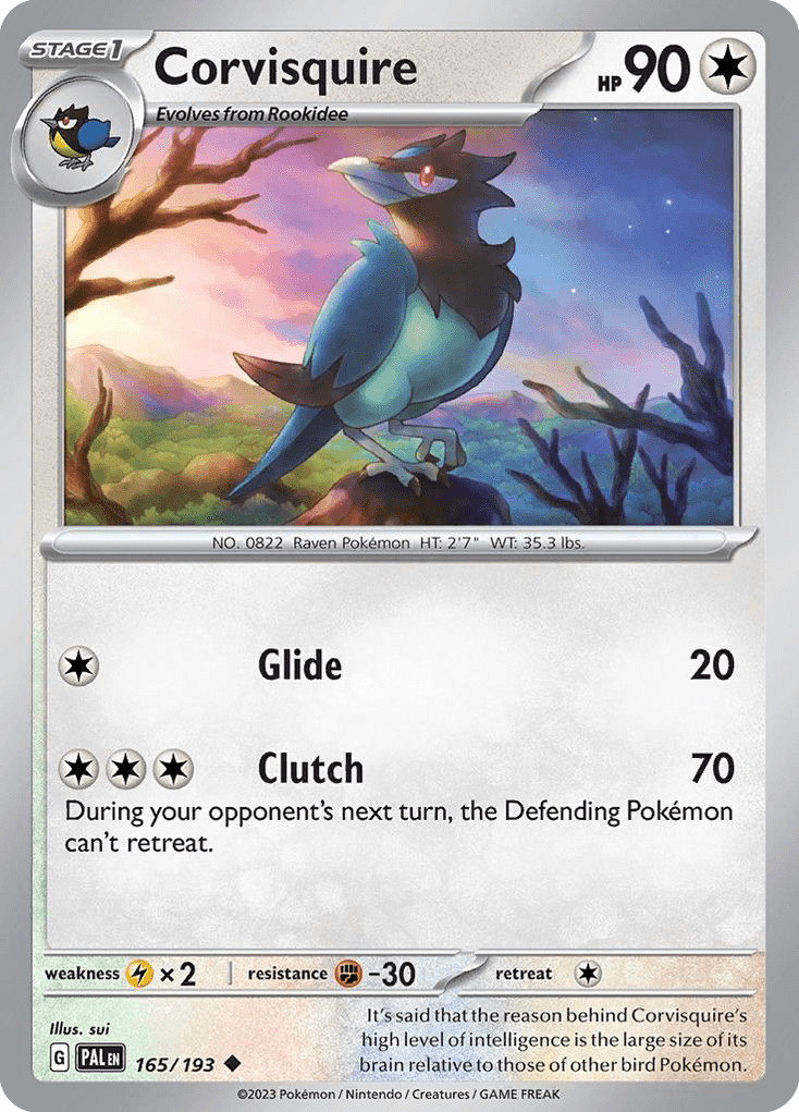 Corvisquire, kortbilde fra pokemontcg.io