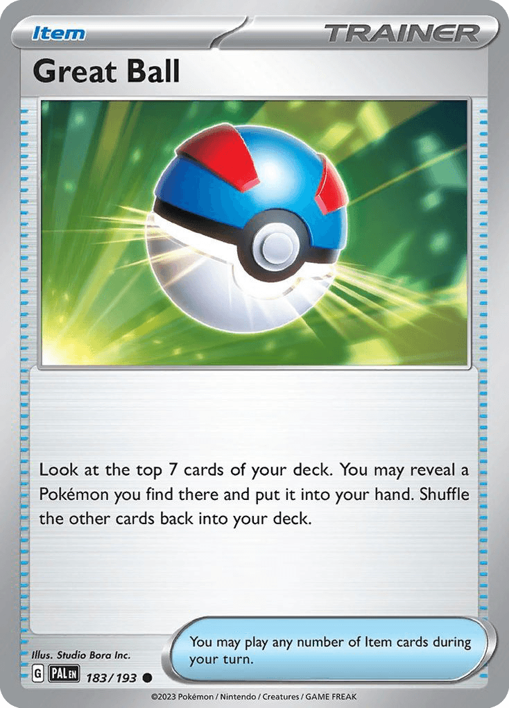 Great Ball, kortbilde fra pokemontcg.io