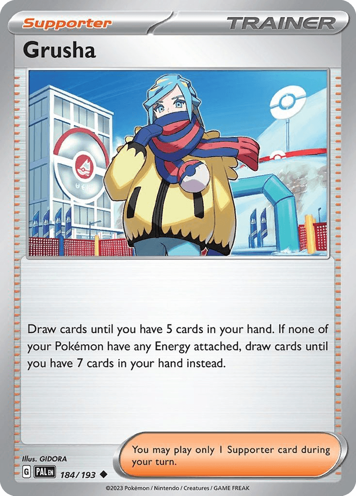 Grusha, kortbilde fra pokemontcg.io