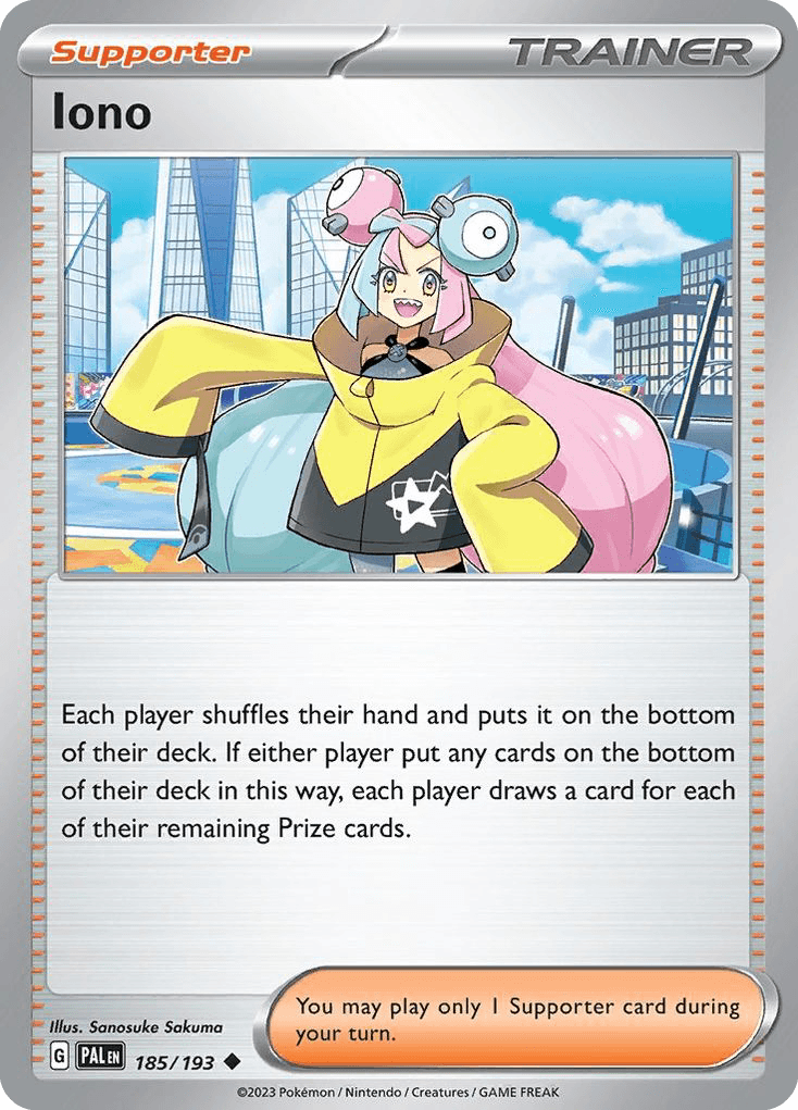Iono, kortbilde fra pokemontcg.io