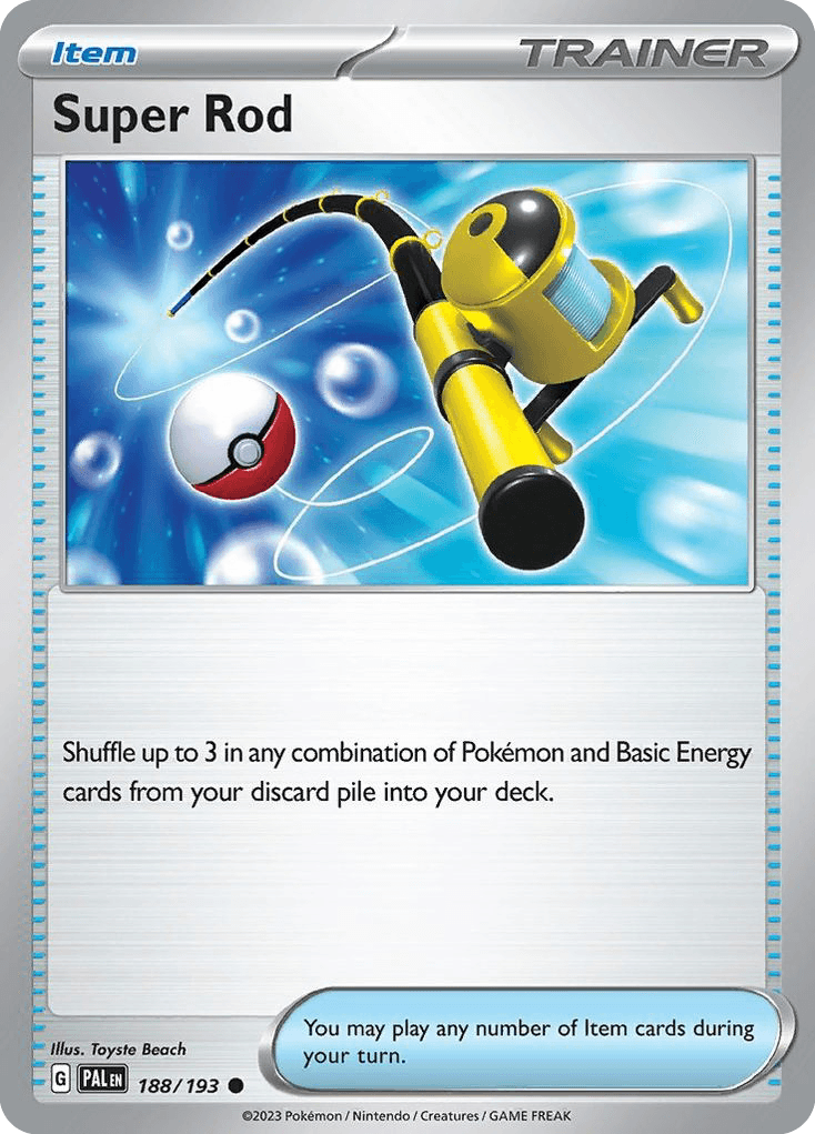 Super Rod, kortbilde fra pokemontcg.io