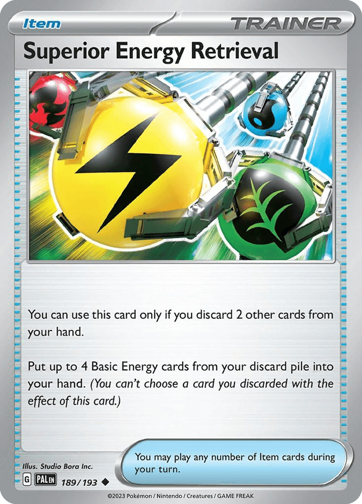 Superior Energy Retrieval, kortbilde fra pokemontcg.io