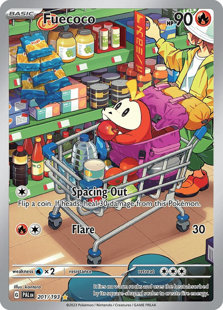 Fuecoco, kortbilde fra pokemontcg.io