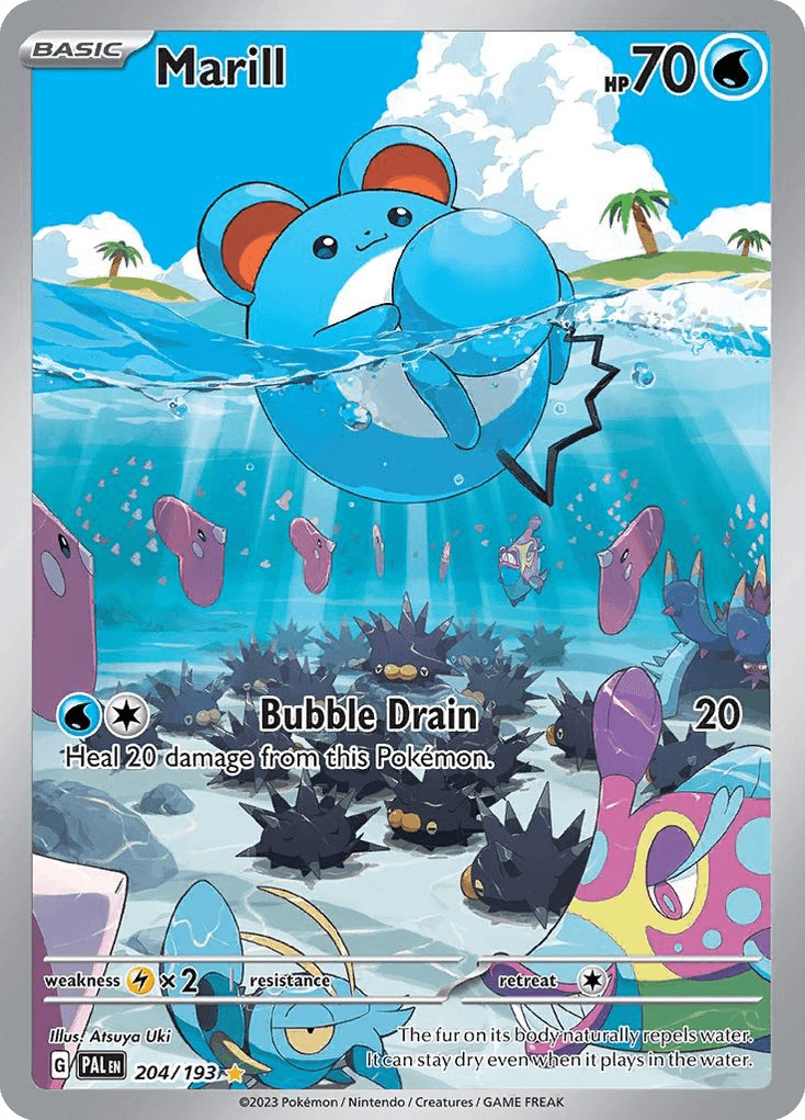 Marill, kortbilde fra pokemontcg.io