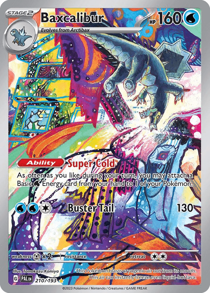 Baxcalibur, kortbilde fra pokemontcg.io