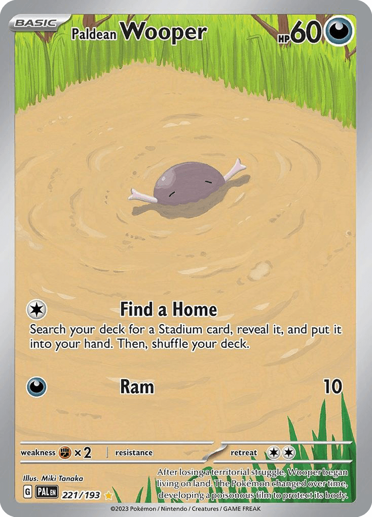 Paldean Wooper, kortbilde fra pokemontcg.io