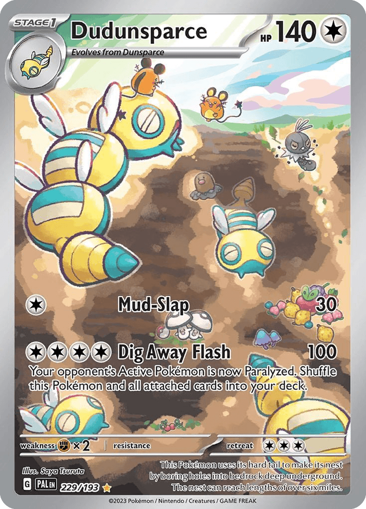 Dudunsparce, kortbilde fra pokemontcg.io