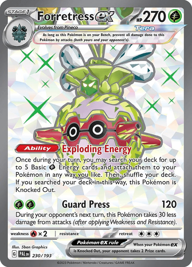 Forretress ex, kortbilde fra pokemontcg.io