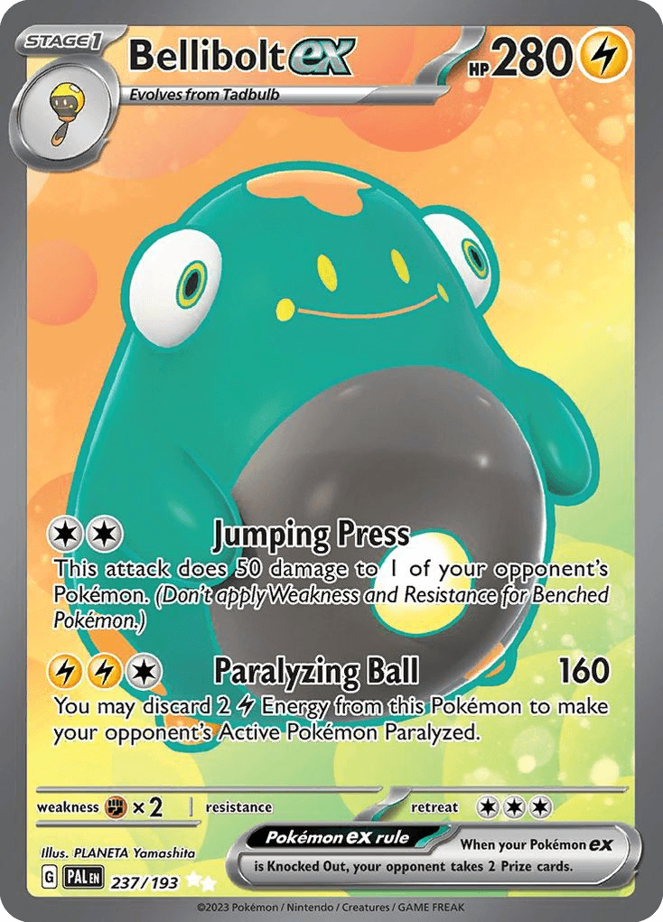 Bellibolt ex, kortbilde fra pokemontcg.io