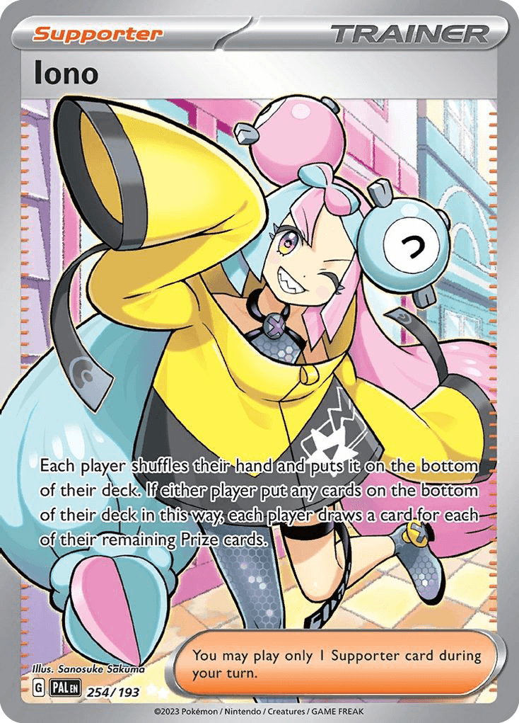 Iono, kortbilde fra pokemontcg.io
