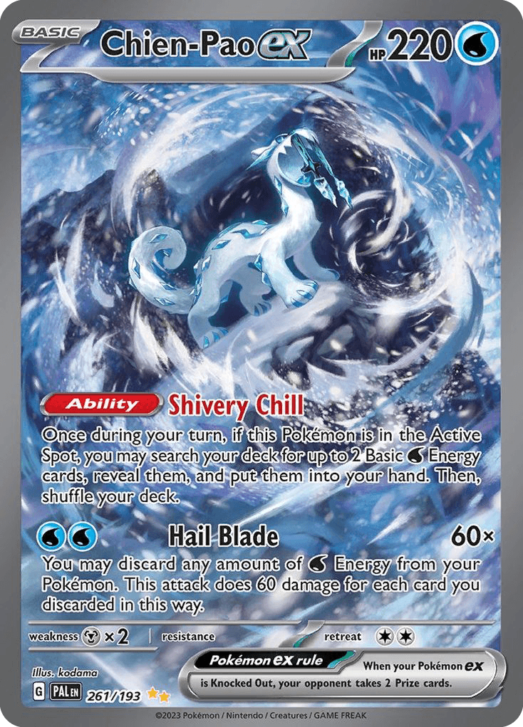 Chien-Pao ex, kortbilde fra pokemontcg.io