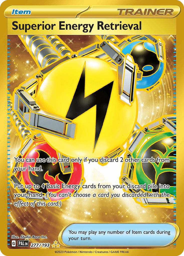 Superior Energy Retrieval, kortbilde fra pokemontcg.io