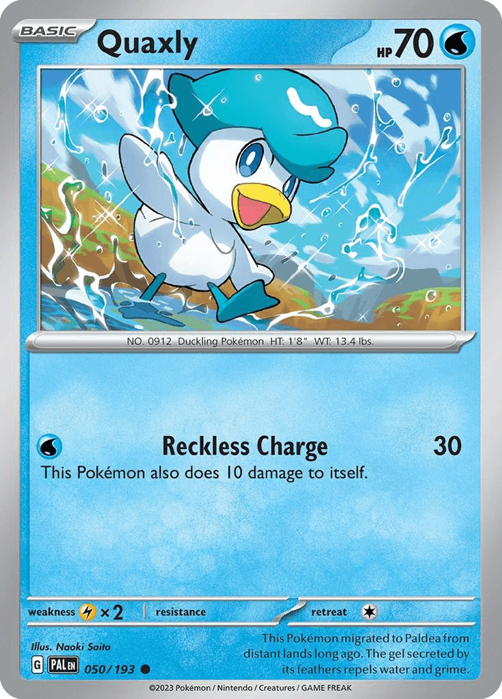 Quaxly, kortbilde fra pokemontcg.io