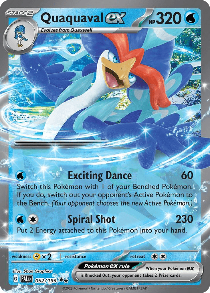 Quaquaval ex, kortbilde fra pokemontcg.io