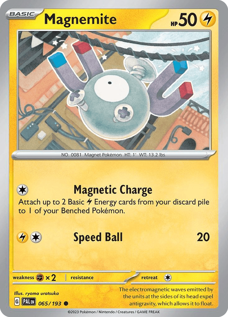Magnemite, kortbilde fra pokemontcg.io