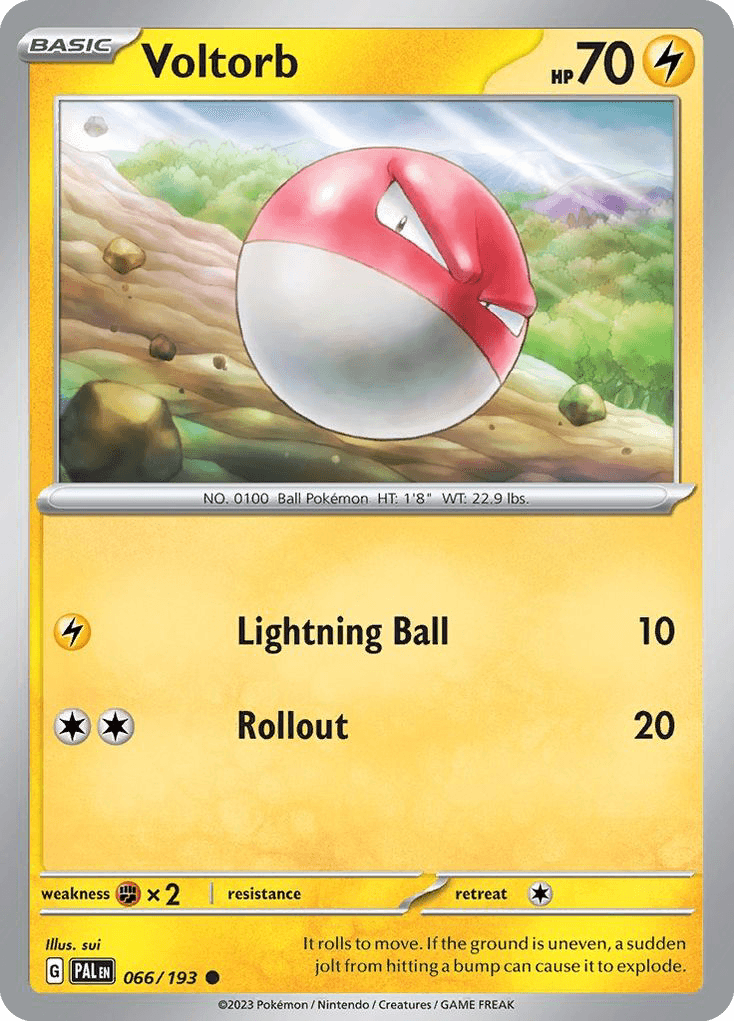 Voltorb, kortbilde fra pokemontcg.io